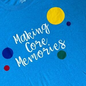 Disney inside out making core memories unisex knit tee XL